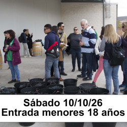 JORNADA DE VENDIMIA - PEÑAFIEL 10 DE OCTUBRE 2026 - ENTRADA MENORES 18 AÑOS